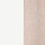 Dub Sonoma / bílé sklo