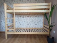 Patrová postel z masivu LK136 90