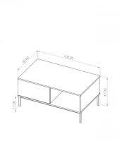 Konferenční stolek QUARTY QT-02