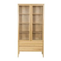 Retro vitrína z masivu KW439 buk