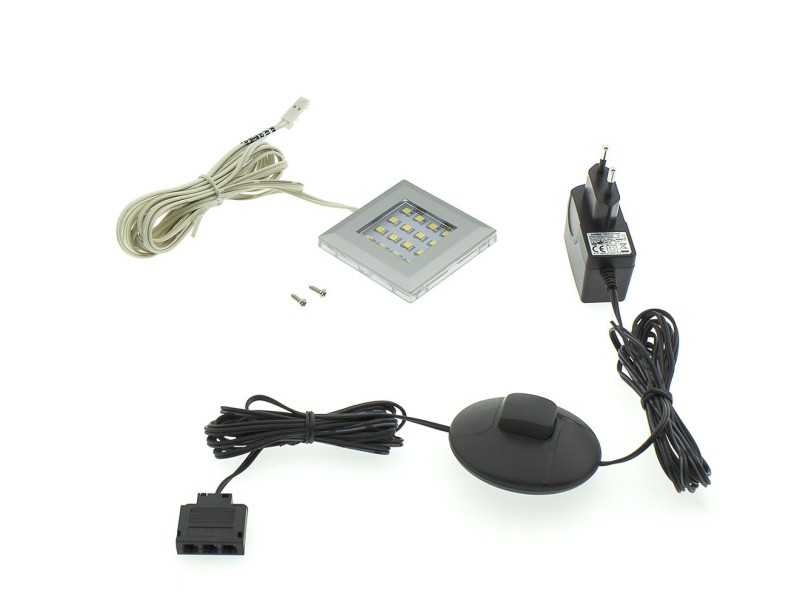 Vitrína III TULSA Bílý lesk