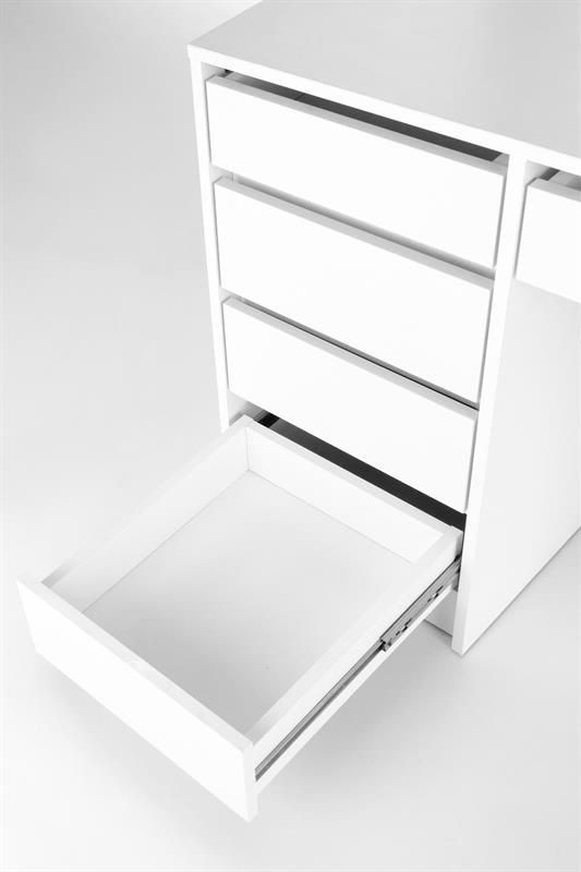 Toaletní stolek HOLLYWOOD XL BÍLÝ