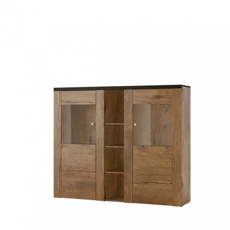 Vitrína III LARONA Dub Lefkas