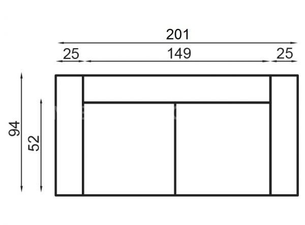 Sedací souprava BALTIKA 3+1