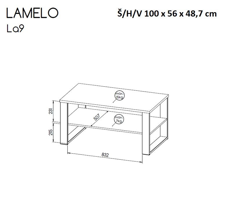 Obývací pokoj LAMELO I