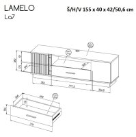 Obývací pokoj LAMELO I