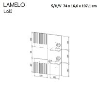 Obývací pokoj LAMELO II