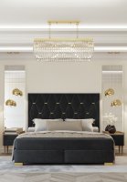 Manželská postel BOXSPRING 707