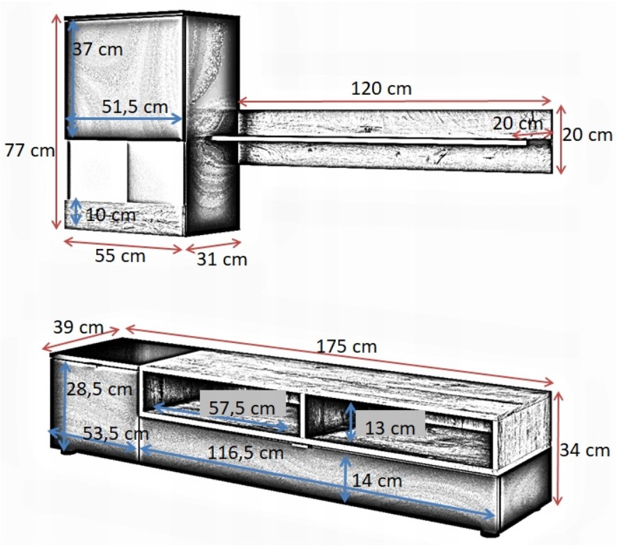 Obývací sestava PATT