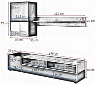 Obývací sestava PATT