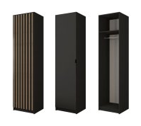 Šatní skříň JAXON 50 s lamelami