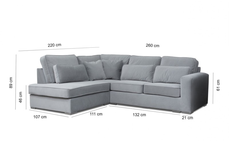 Rohová sedačka HAZLE