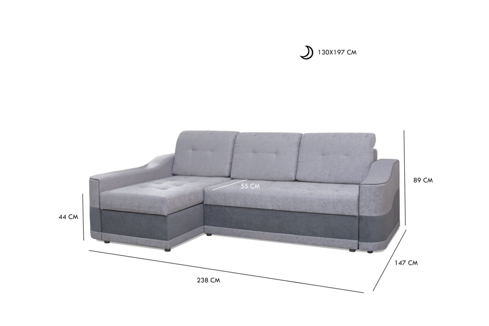 Rohová sedačka NEO