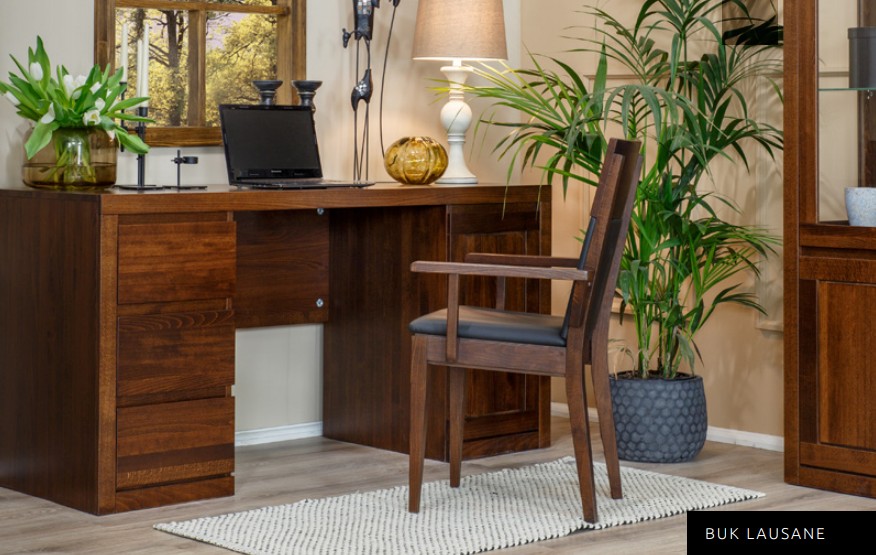 PRACOVNA Z MASIVU DUB