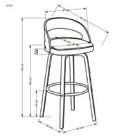 Barová židle H-110