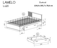 Studentský pokoj LAMELO