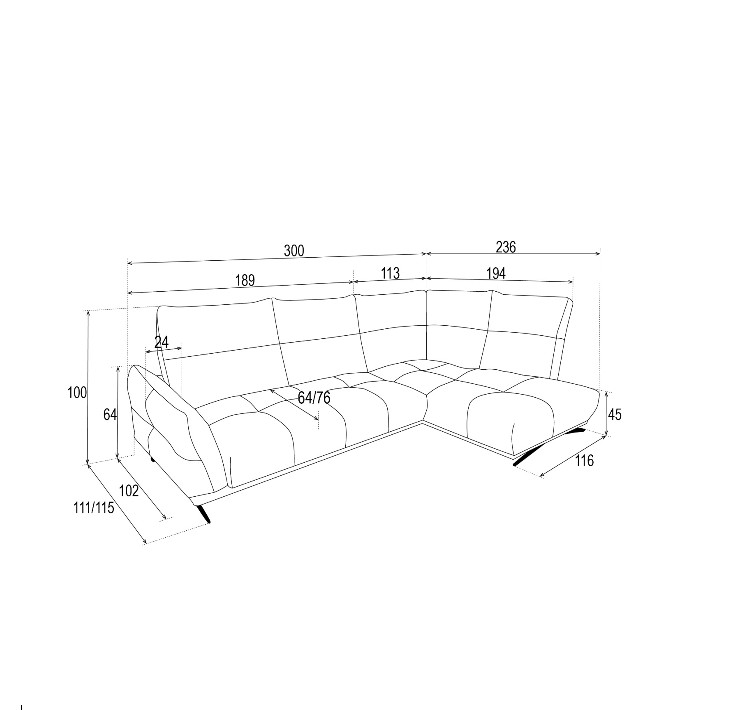 Sedací souprava GIOVANI 2