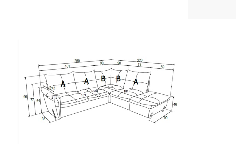 Sedací souprava ALMEIRA 2