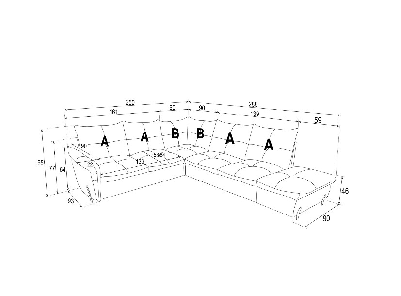 Sedací souprava ALMEIRA 4