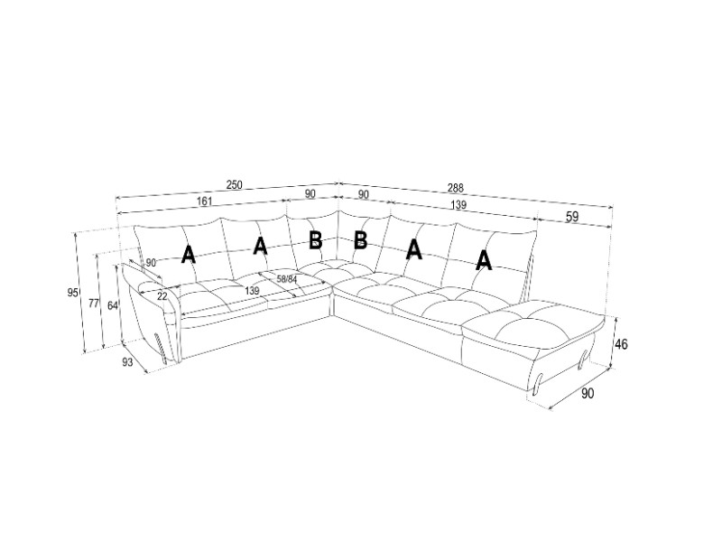 Sedací souprava ALMEIRA 4