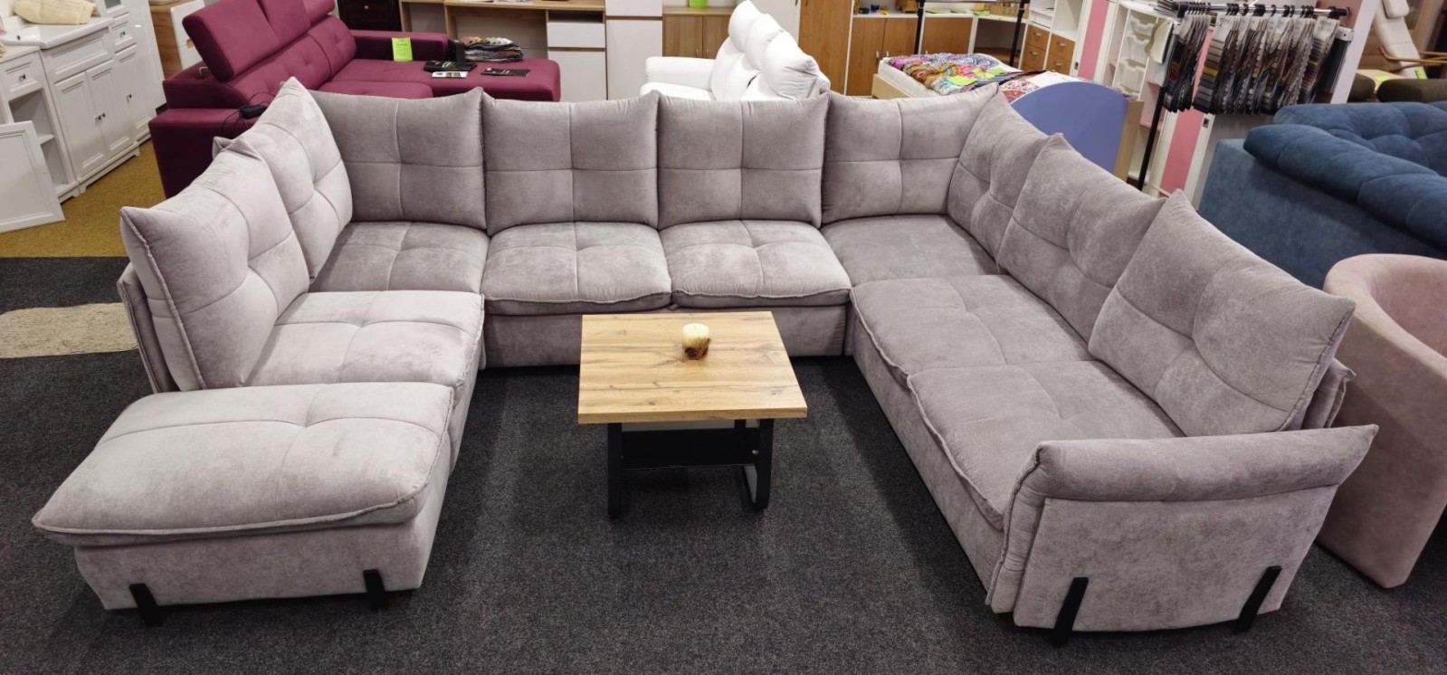 Sedací souprava ALMEIRA do U