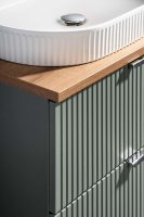 Koupelnová skříňka LINE ŠALVĚJ 82-60 2S - pod umyvadlo 60