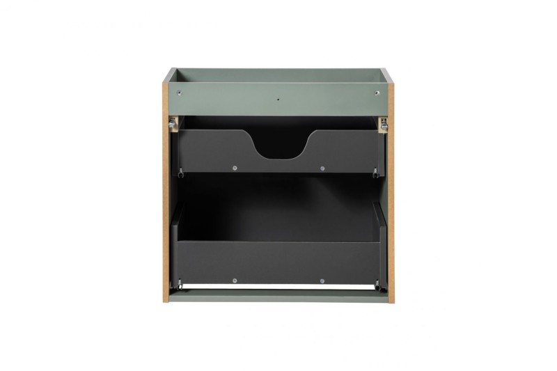 Koupelnová skříňka LINE ŠALVĚJ 82-60 2S - pod umyvadlo 60