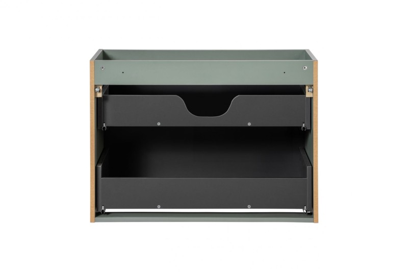 Koupelnová skříňka LINE ŠALVĚJ 82-80 2S - pod umyvadlo 80