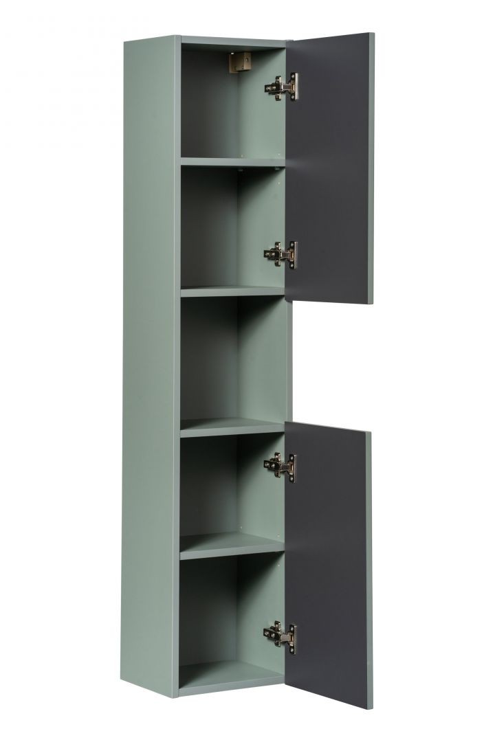 Koupelnová skříňka LINE ŠALVĚJ 80-03 2D- vysoká