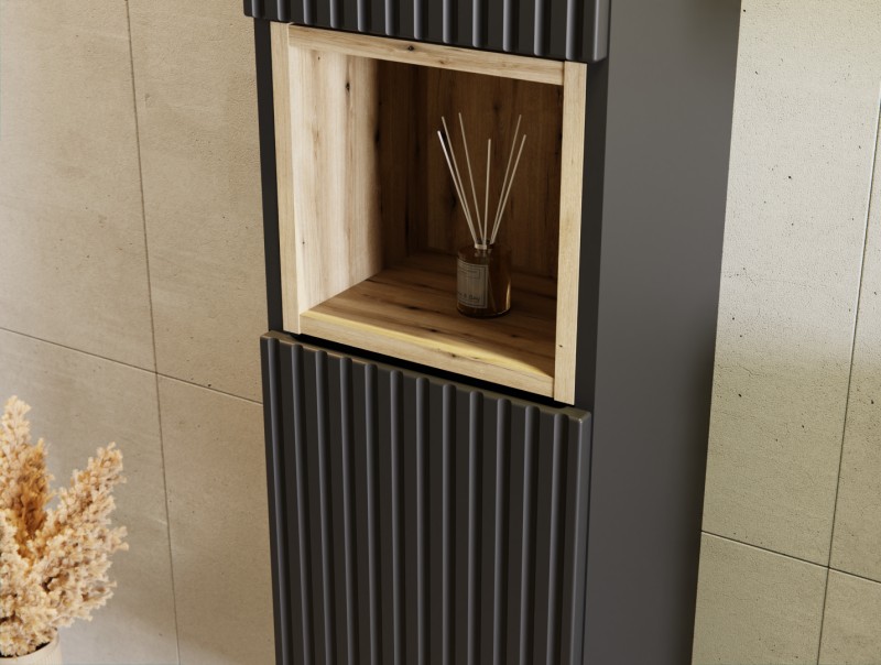 Koupelnová sestava NOVA ČERNÁ 150 II