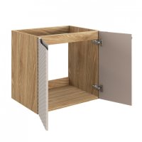 Koupelnová skříňka OCEAN BÉŽOVÁ 82-60 2D - pod umyvadlo 60