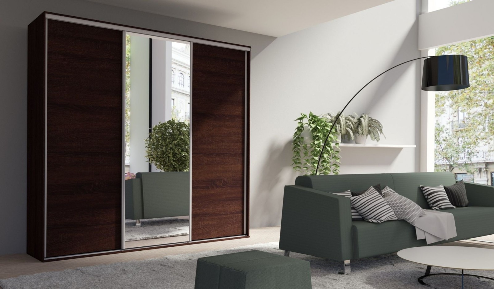 Šatní skříň GRAND 254