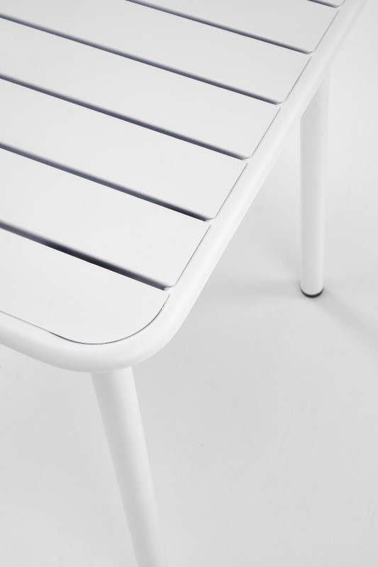 Zahradní stůl čtvercový BOSCO bílý