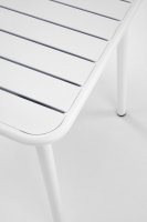 Zahradní stůl čtvercový BOSCO bílý