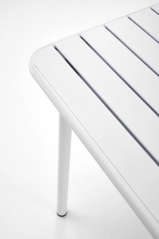 Zahradní stůl čtvercový BOSCO bílý