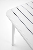 Zahradní stůl čtvercový BOSCO bílý