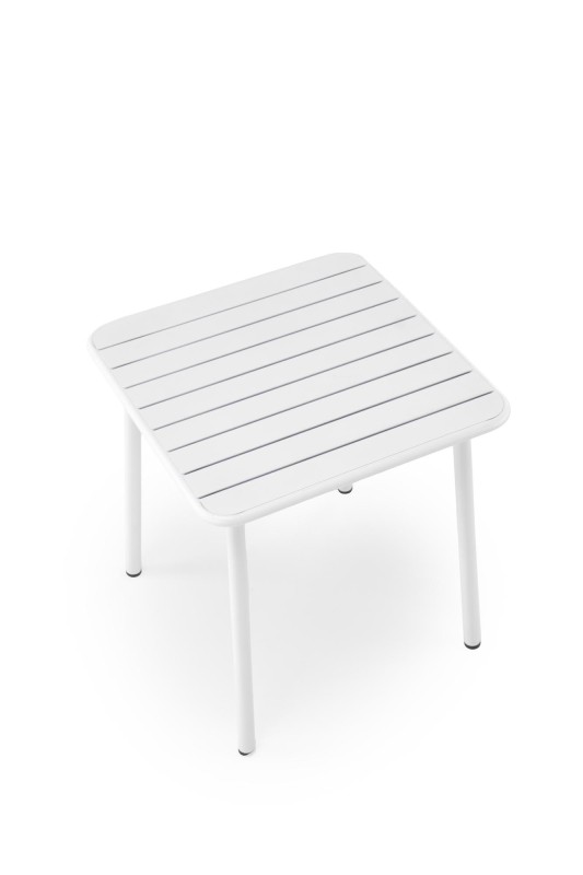 Zahradní stůl čtvercový BOSCO bílý