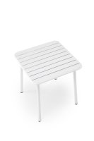 Zahradní stůl čtvercový BOSCO bílý