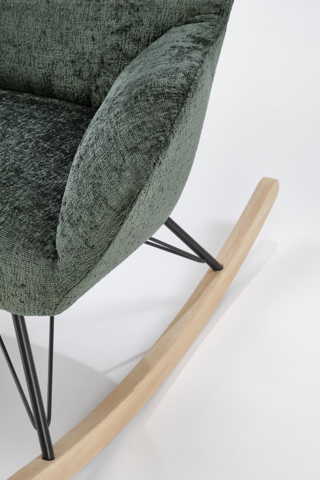 Houpací křeslo CASTRO  zelená