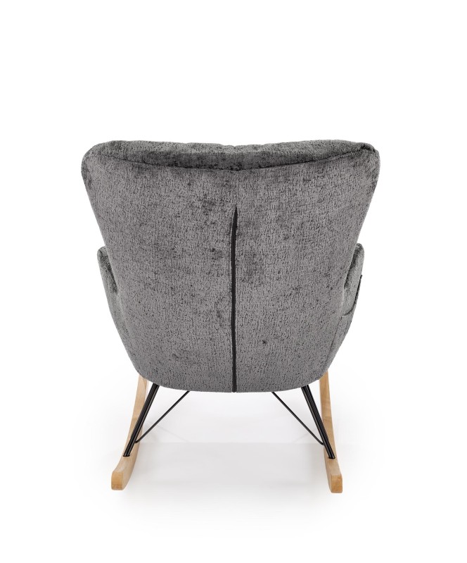 Houpací křeslo CASTRO šedá