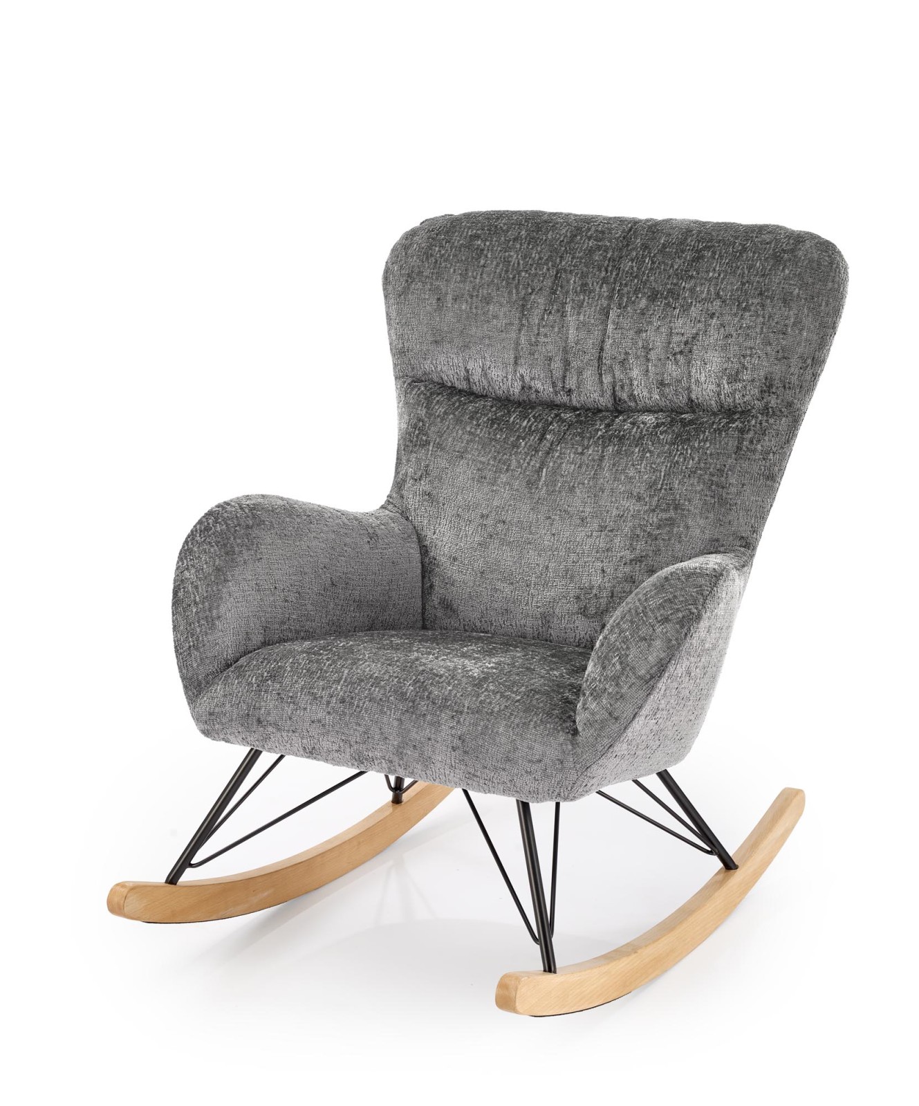 Houpací křeslo CASTRO šedá
