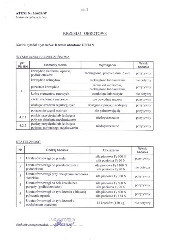 Kancelářské křeslo ETHAN