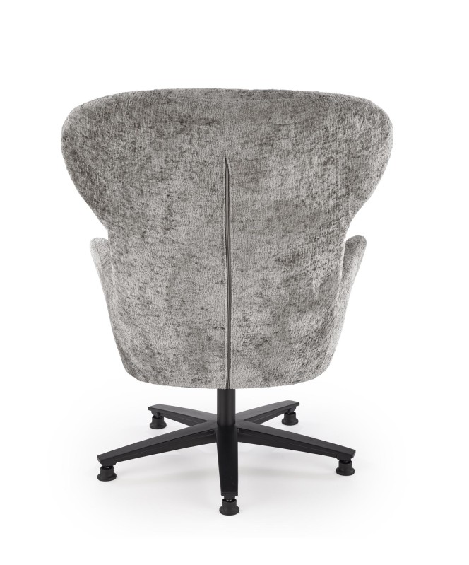 Křeslo, ušák FRANCO šedá