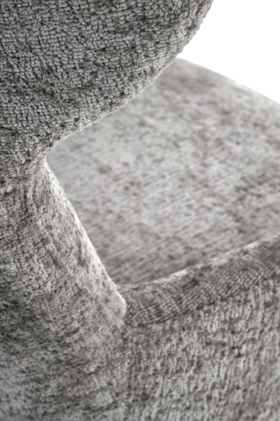 Křeslo, ušák FRANCO šedá