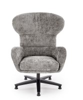 Křeslo, ušák FRANCO šedá