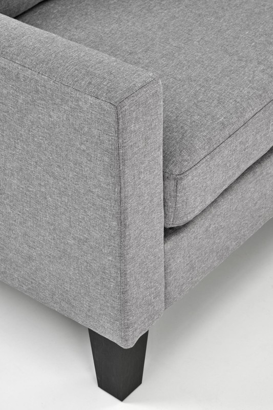 Pohovka s taburetem GERSON šedá