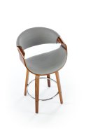 Barová židle H123 šedá