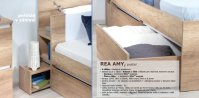 Manželská postel REA AMY 31/160