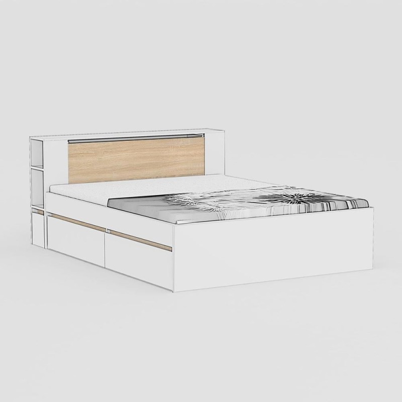 Manželská postel REA AMY 31/180