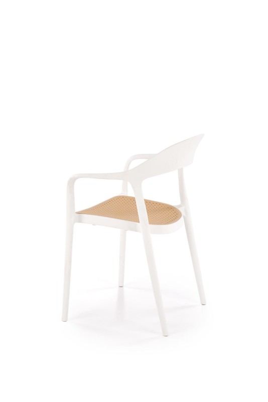 Zahradní židle K530 bílá